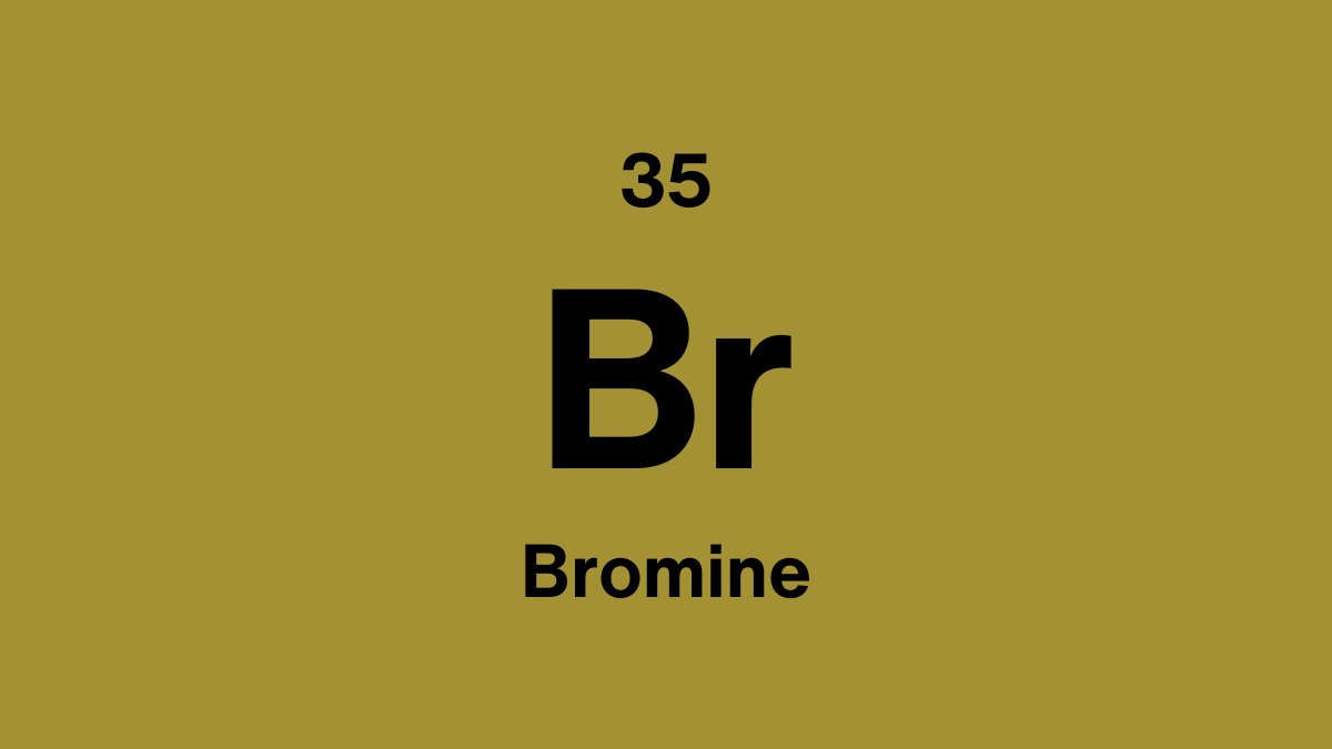 Bromine element