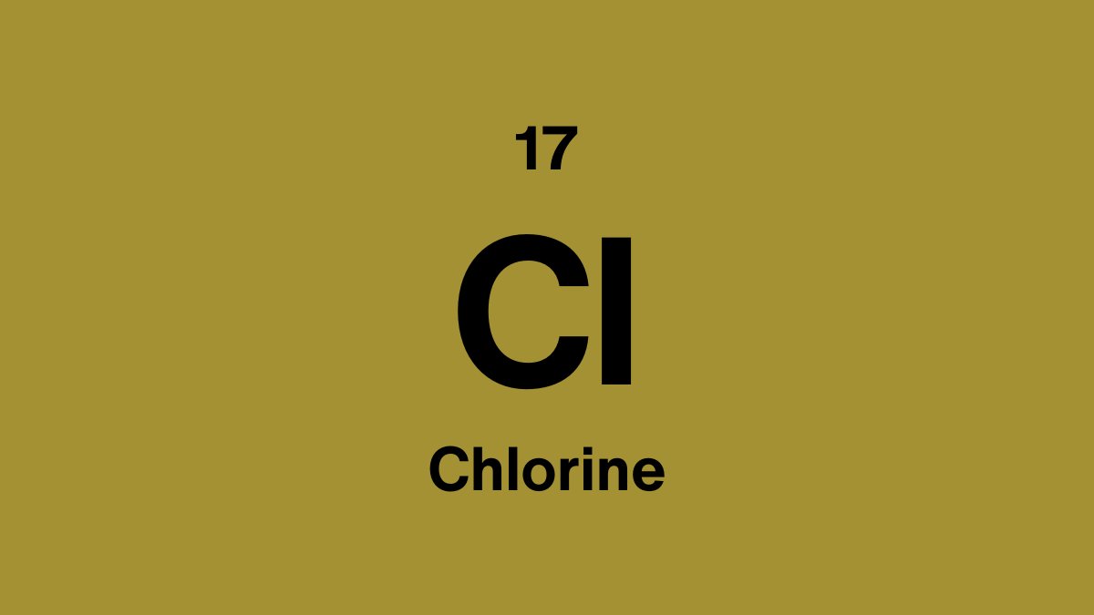 The chlorine element blog icon