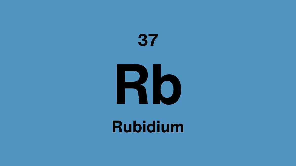 Rubidium element