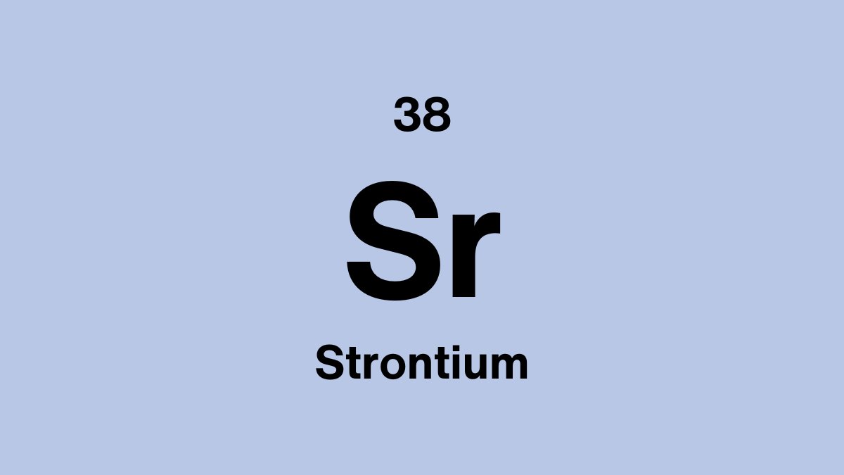 Strontium element